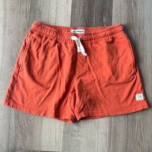 Maagic Orange 5.5 Inch Knitted Casual Shorts size Medium